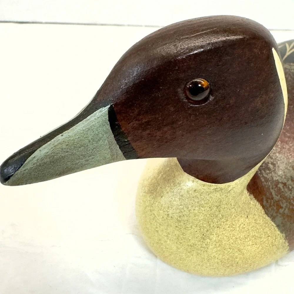 Vtg 1985-1986 Ducks Unlimited Decoy Limited Edition Signed TJ Hooker #837